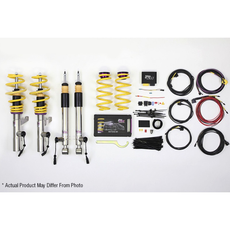 KW Suspension DDC ECU Coilover Kit | 2015-2020 Audi A3 / S3 Quattro 2.0T (39010049)