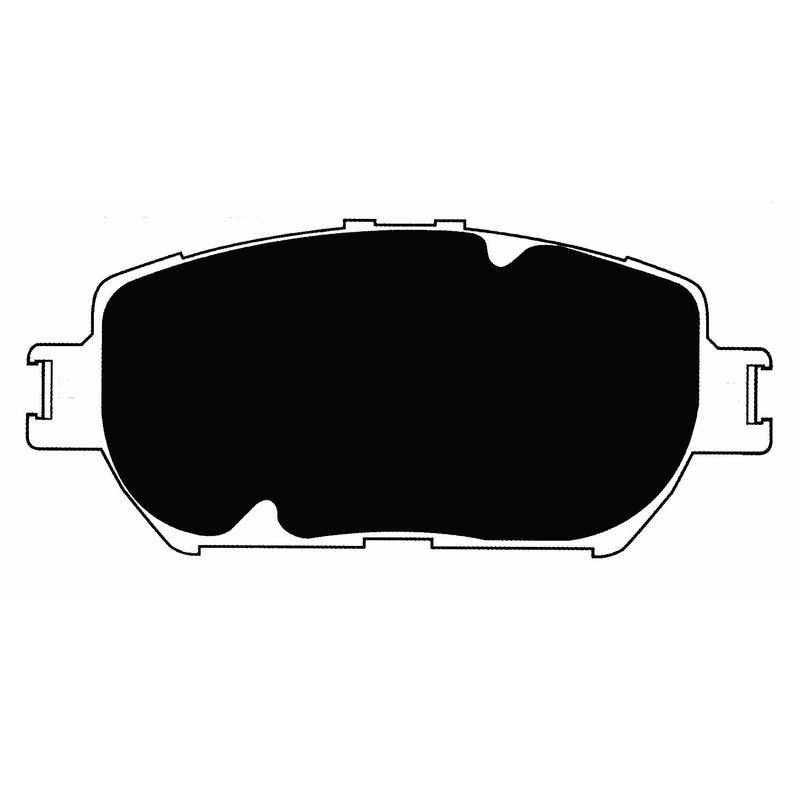 Porterfield Brake Pads for 2006 TOYOTA CAMRY 4 Cyl Made in Japan