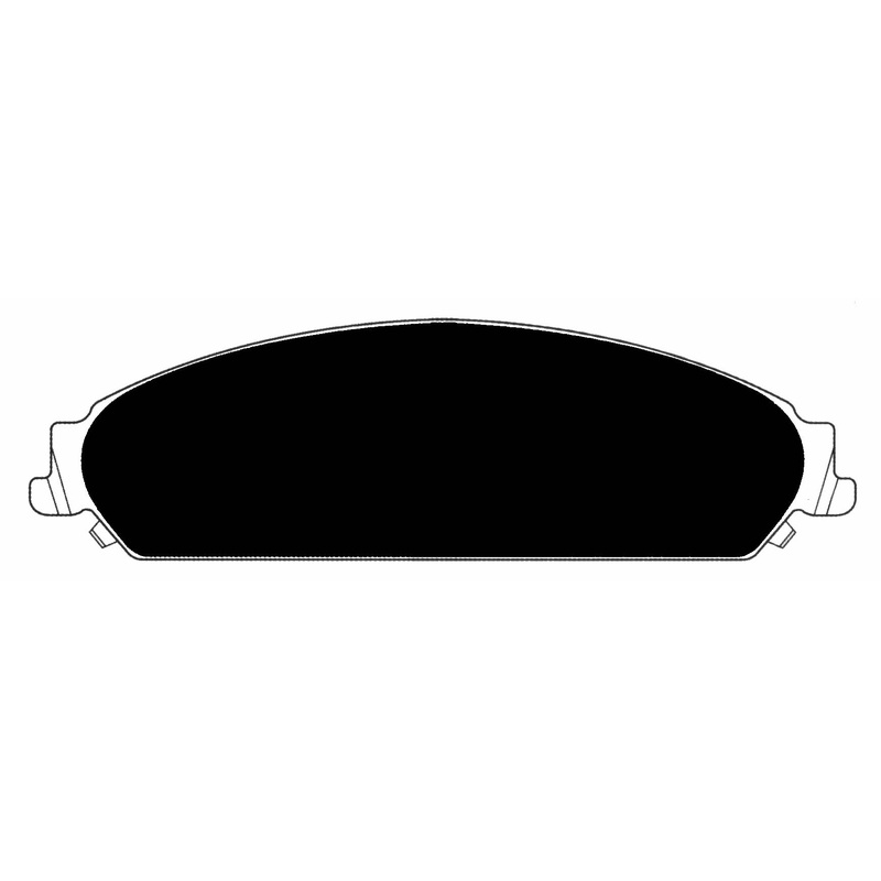 Porterfield Brake Pads for 2007 DODGE CALIBER SRT-4 2.4L TURBO