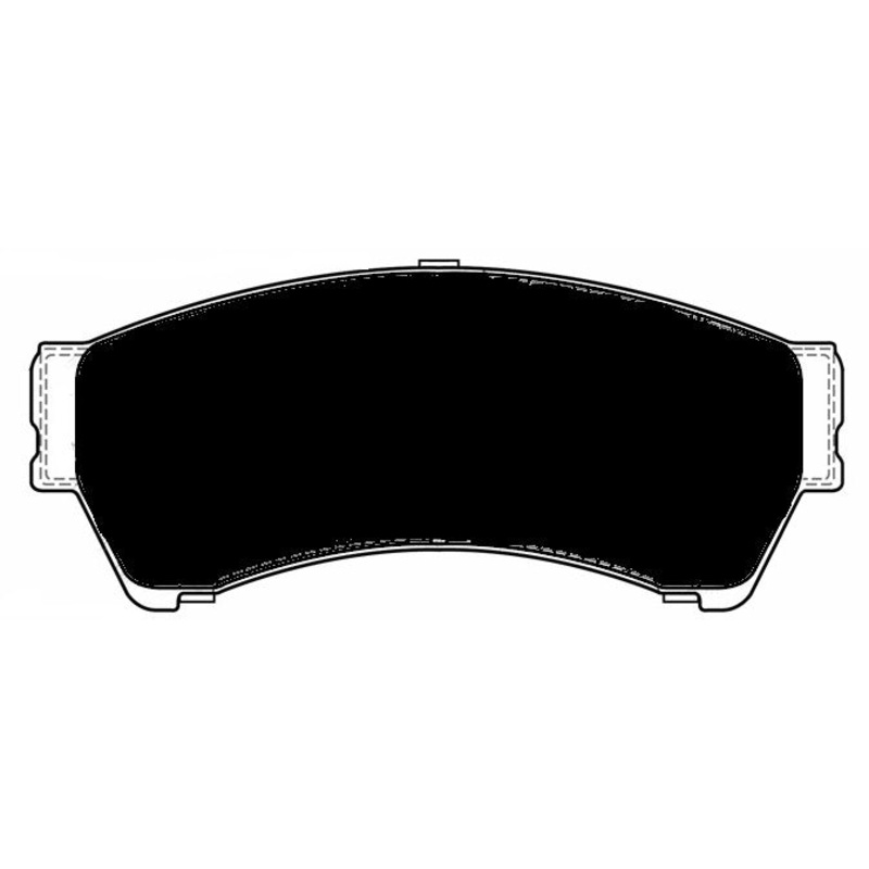 Porterfield Brake Pads for 2011 LINCOLN MK Z