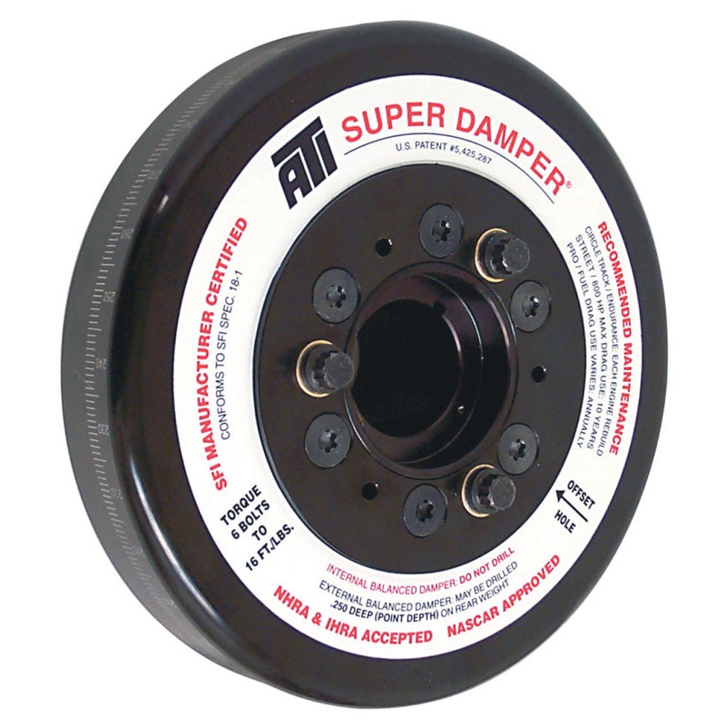 ATI Damper – 8.074in – Steel – Chevy BB – 3 Ring – 1Pc