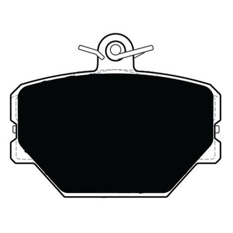 Porterfield Brake Pads for 2003 SMART CONVERTIBLE