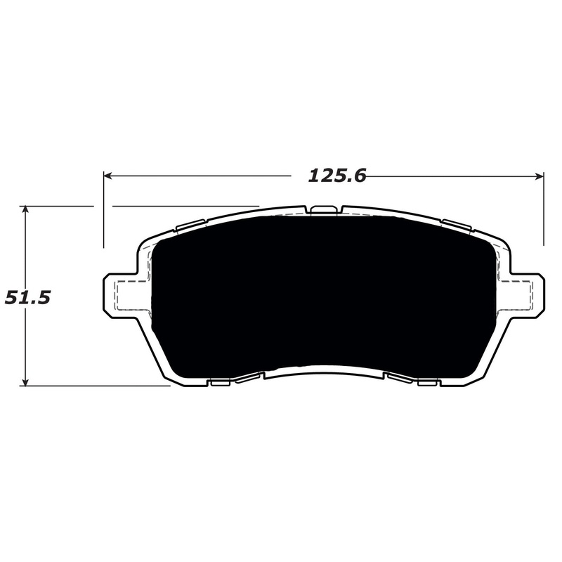 Porterfield Brake Pads for 2011 MAZDA 2