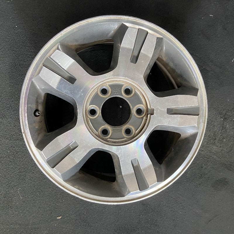 18″ FORD F150 PICKUP 07-08 18×7.5 aluminum 5 spoke angular spokes FX2 Sport machine cast dark argent Original OEM Wheel Rim