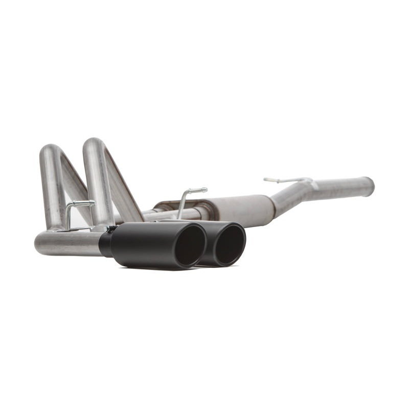 Gibson 15-19 Ford F-150 XL 5.0L 3in/2.5in Cat-Back Dual Sport Exhaust – Black Elite