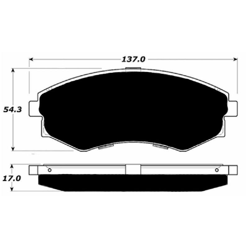 Porterfield Brake Pads for 1998 HYUNDAI ELANTRA R/Disc