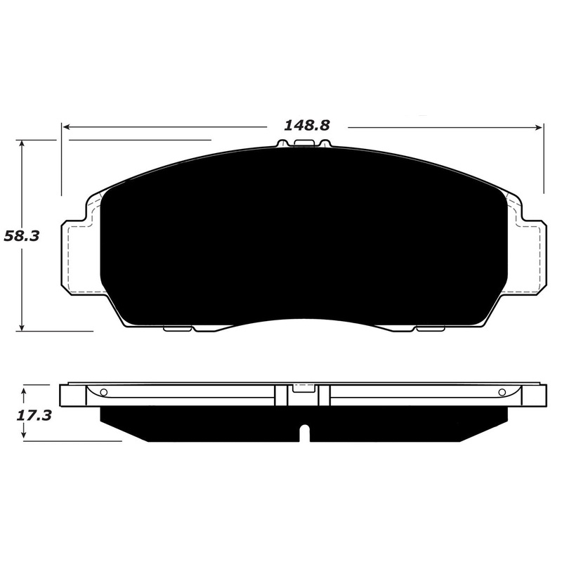 Porterfield Brake Pads for 2011 ACURA TSX