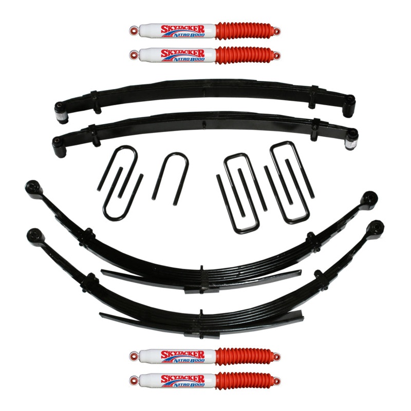 Skyjacker 6″SYS,87-91DGE CUM,4 NITROS