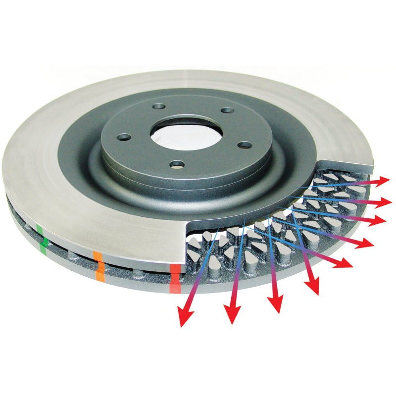 DBA 05-06 Holden VZ w/ AP Racing 6 Piston Calipers 5000 Series Drilled and Slotted Front Rotor Ring