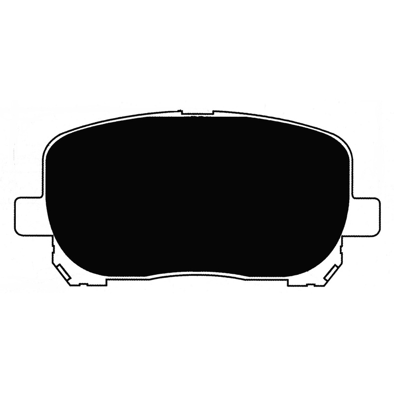 Porterfield Brake Pads for 2007 TOYOTA COROLLA Sedan(Rear Drum)