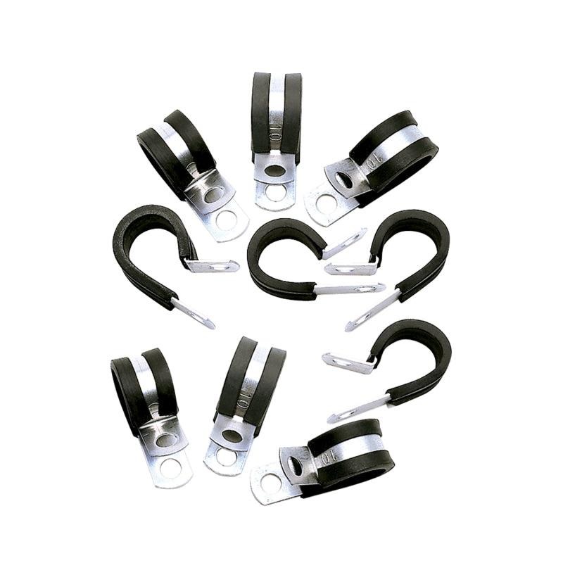 Russell Performance Cushion Clamps – Holds -6 AN Hose (10 pcs.)