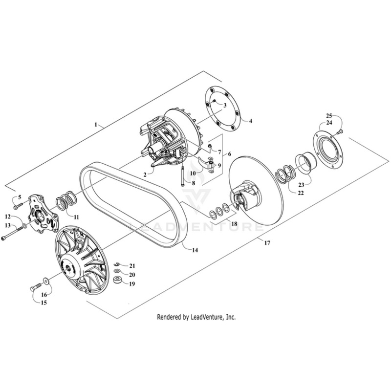Washer,Thrust-.251X.260X.015 By Arctic Cat