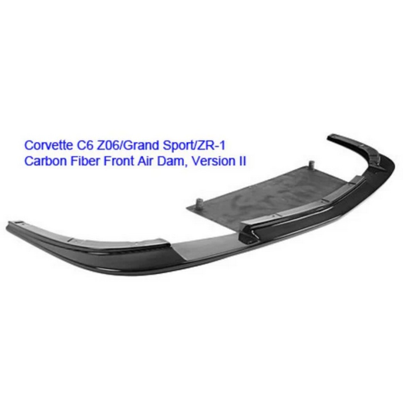 APR Carbon Fiber Front Air Dam 2006-2013 Chevrolet Corvette C6 Z06 Front Air Dam/ Splitter/ Lip Version 2 ( Z06 / Grand Sport only)
