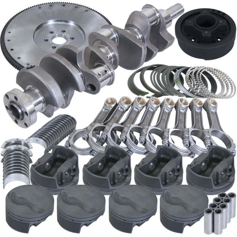 Eagle Ford 302 3.400in Crank 5.400in I-Beam Rods 4.040in Pistons 157 Tooth FW Balanced Assembly