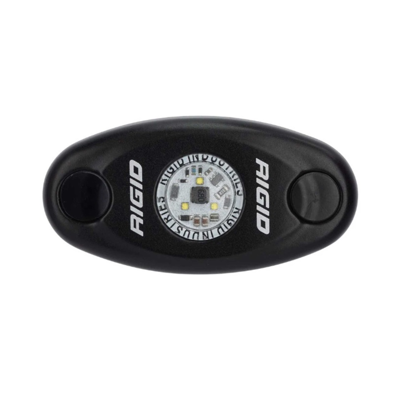 Rigid Industries Rigid A-Series LED Rock Light Kit – High Power / Red / 4pk (RIG400213)