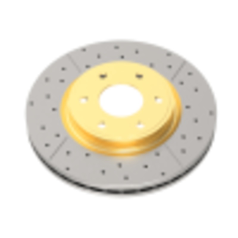 DBA 10-18 Audi A3 FWD (Diesel) FWD Front Street Drilled & Slotted Rotor
