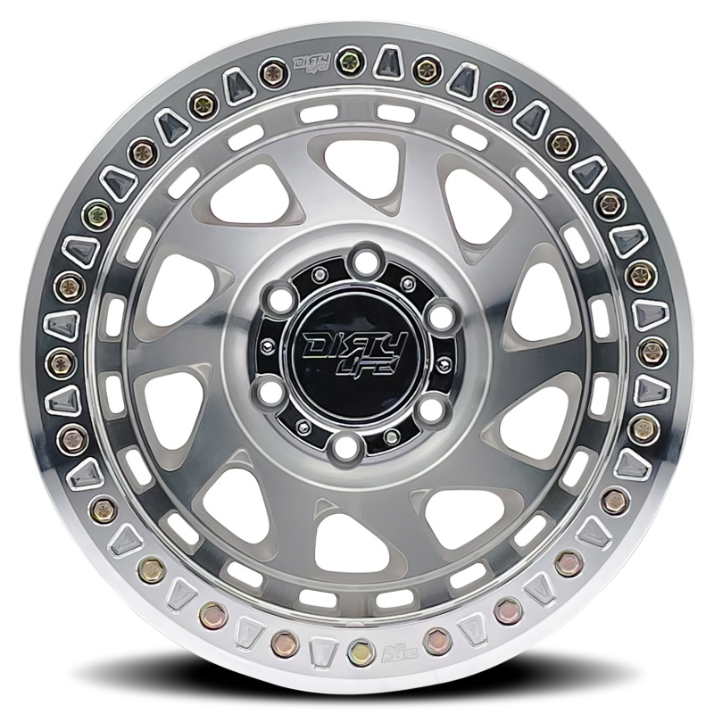 Dirty Life 9313 Enigma Race 17×9 / 6×139.7 BP / -38mm Offset / 106mm Hub Machined Wheel