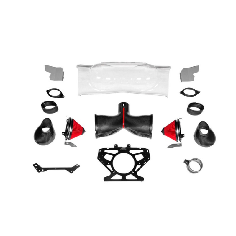 Eventuri Chevrolet C8 Corvette Hard-Top Convertible Black Carbon Intake System