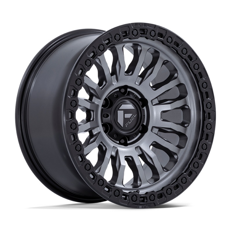 Fuel Wheels FC857 Rincon 20″ 5×127 Matte Gunmetal With Black Lip