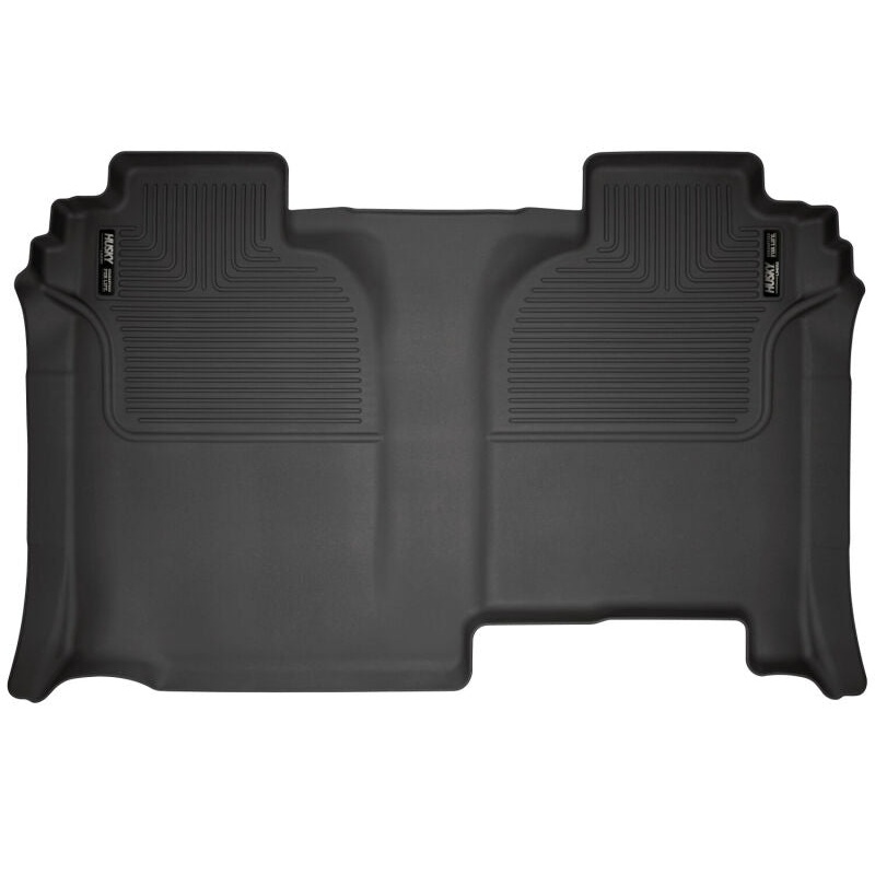 Husky Liners 19-23 GMC Sierra 1500 CC / 20-23 Sierra 2500/3500 HD CC w/o Store Box 2nd Seat Lner BLK