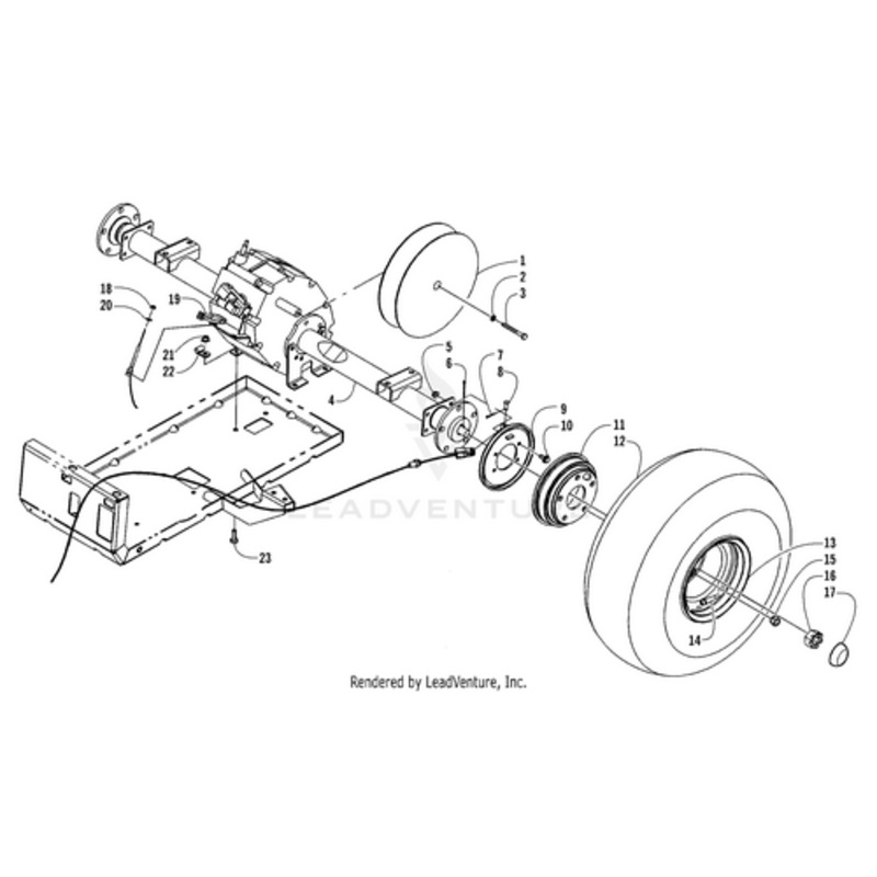 Rear Wheel by Arctic Cat
