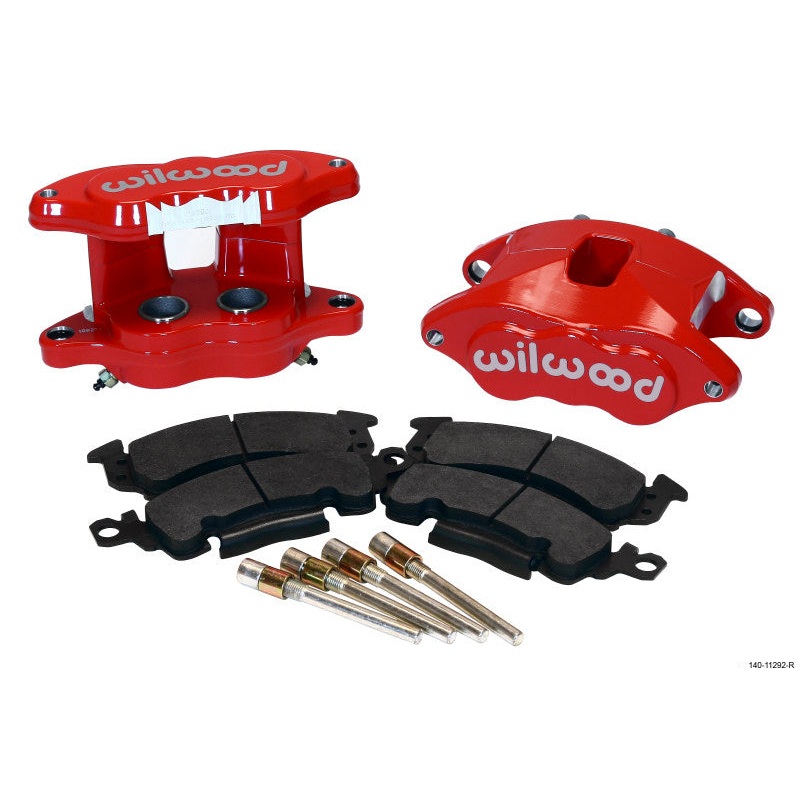 Wilwood D52 Rear Caliper Kit – Red 1.25 / 1.25in Piston 1.28in Rotor