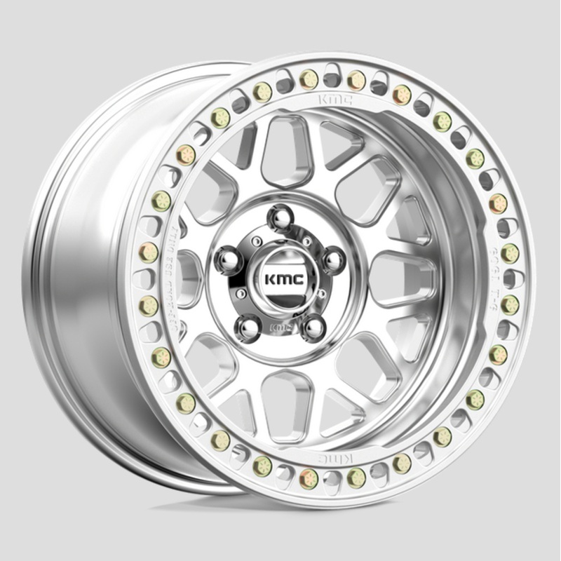17×9.0 KMC KM235 Grenade Crawl Beadlock Machined
