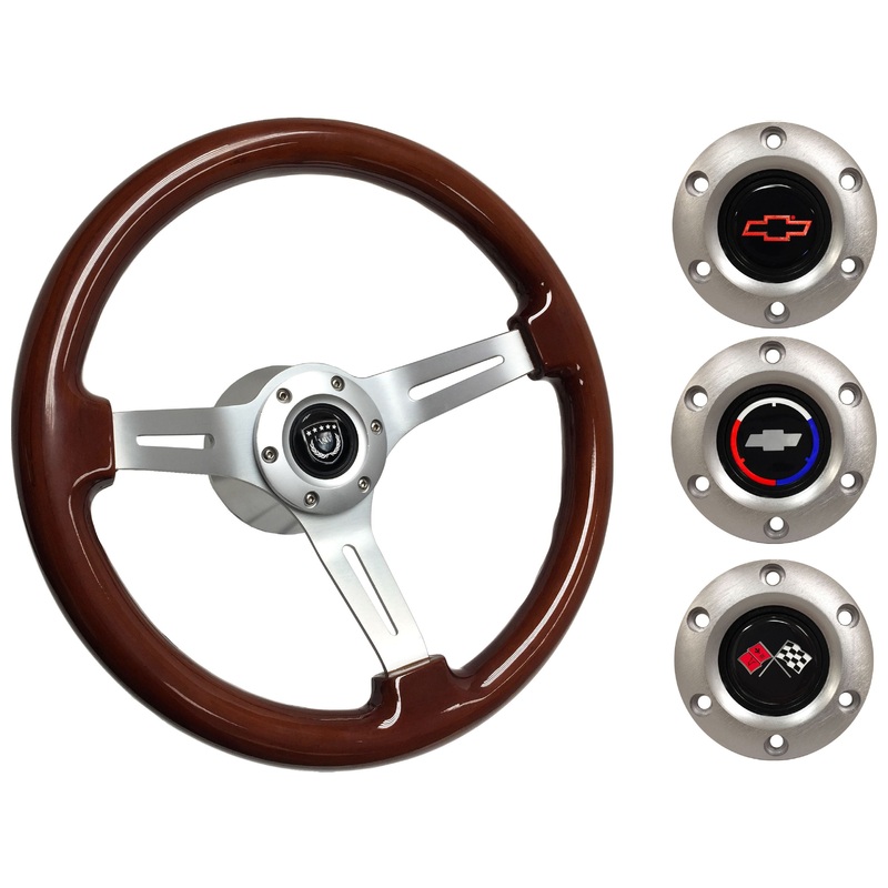 1967 Corvette Steering Wheel Kit | Mahogany Wood | ST3027S