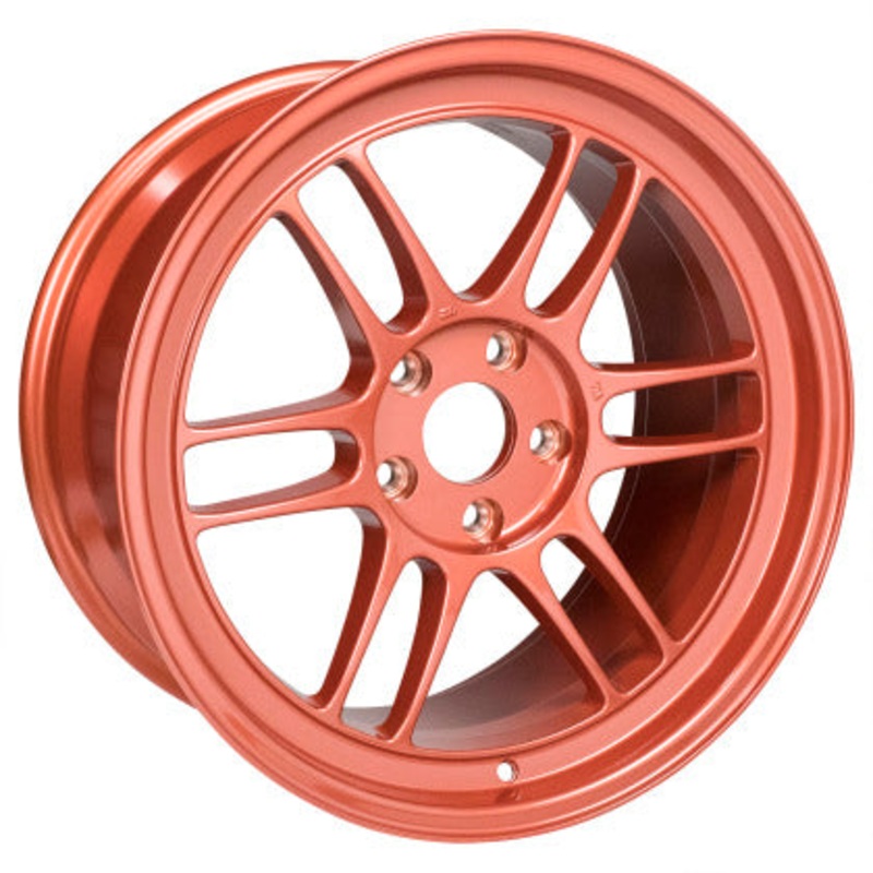 Enkei RPF1 18×9.5 5×114.3 +38 Orange Wheel – Universal
