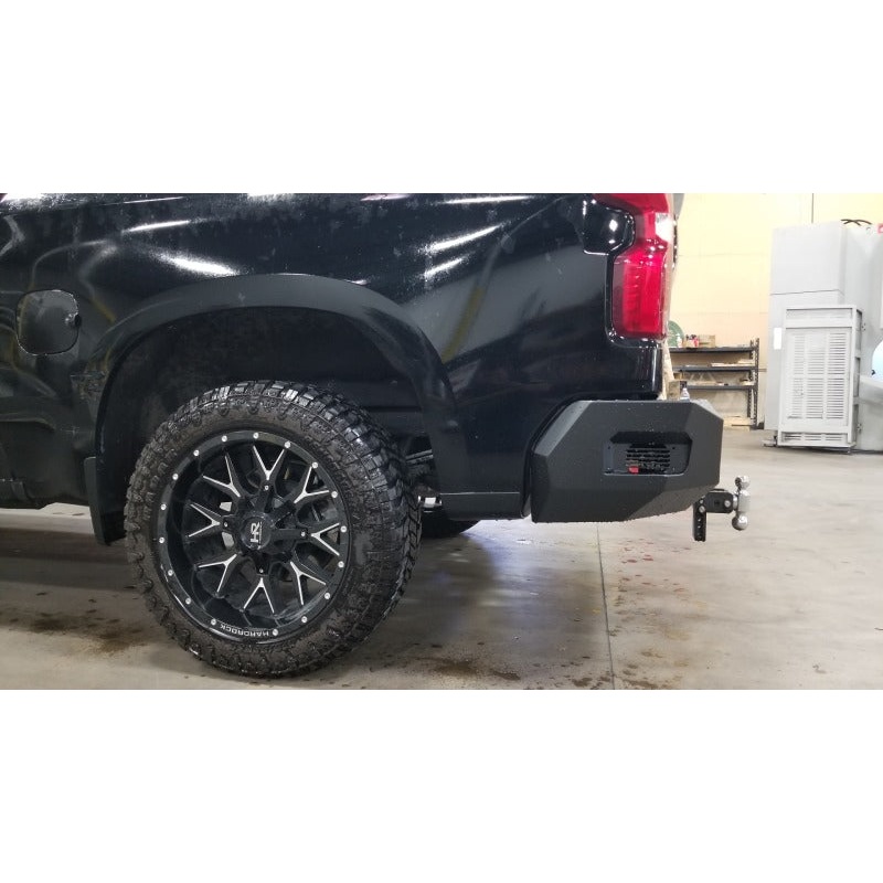 Road Armor 19-20 Chevy 1500 SPARTAN Rear Bumper – Tex Blk