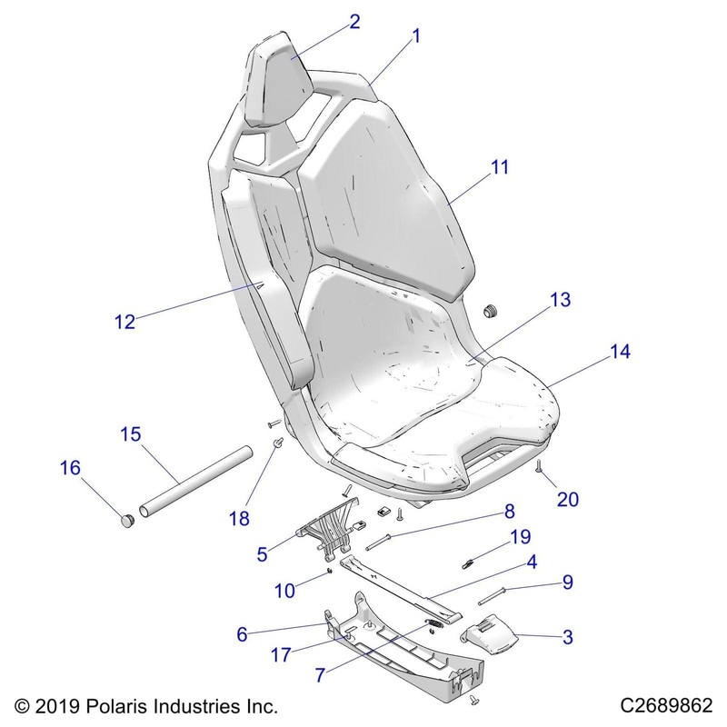 Tube-Seat Shell,Ecoat by Polaris