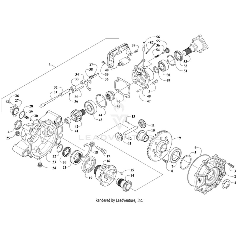 Weldment,Disconnect Fork By Arctic Cat