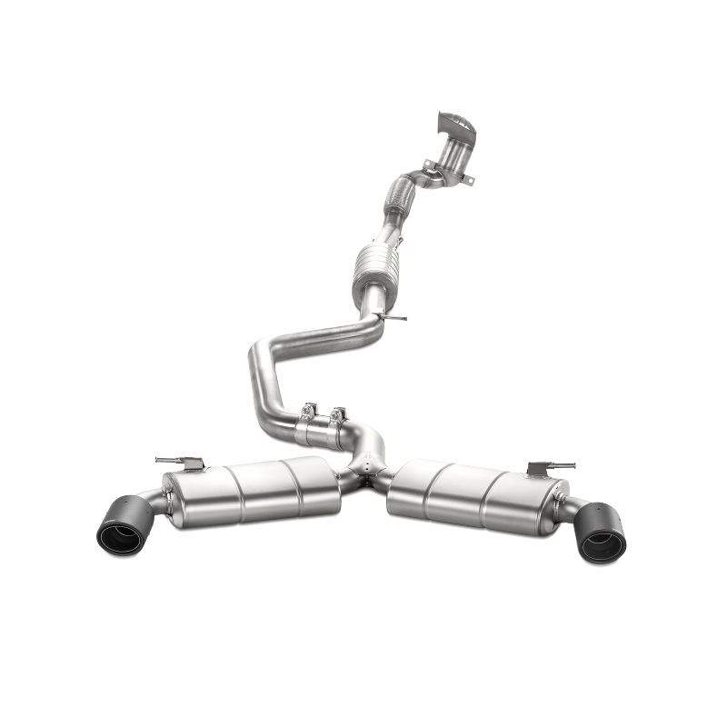 Akrapovic 13-17 Volkswagen Golf GTI (VII) Evolution Line w/ Cat (Titanium) w/ Carbon Tips