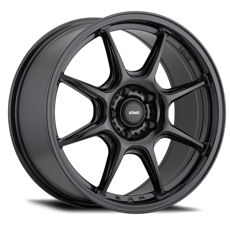 Konig Lockout 15×7 4×100 ET38 Gloss Black