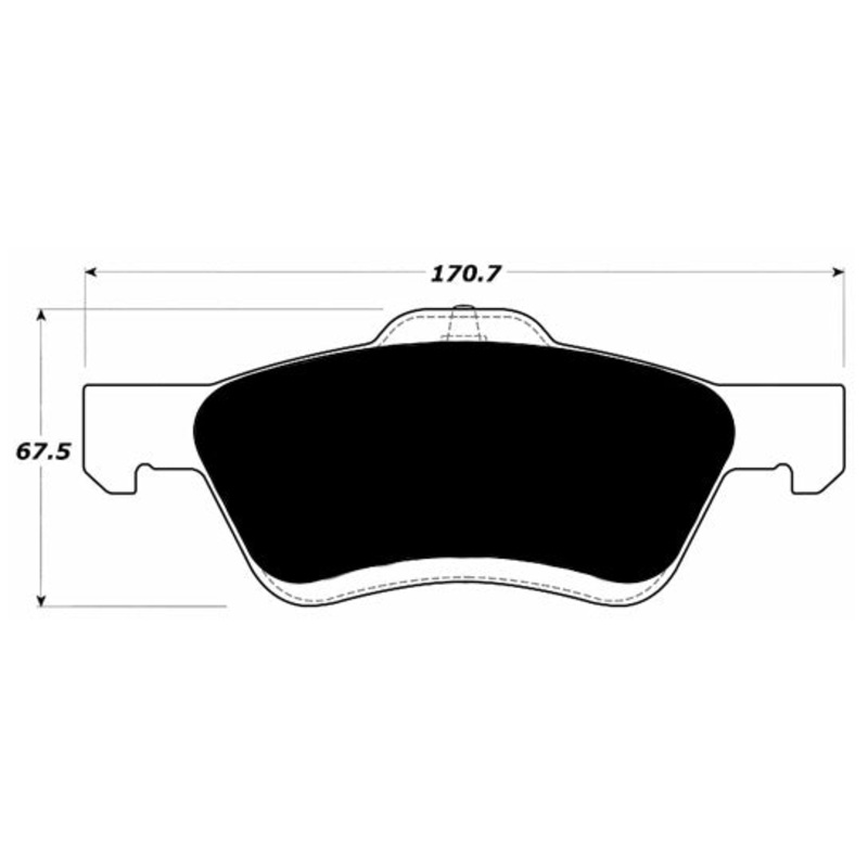 Porterfield Brake Pads for 2006 MAZDA TRIBUTE R/Disc