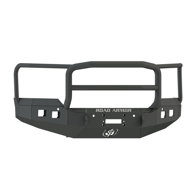Road Armor 15-19 GMC 2500 Stealth Front Winch Bumper w/Lonestar Guard – Tex Blk
