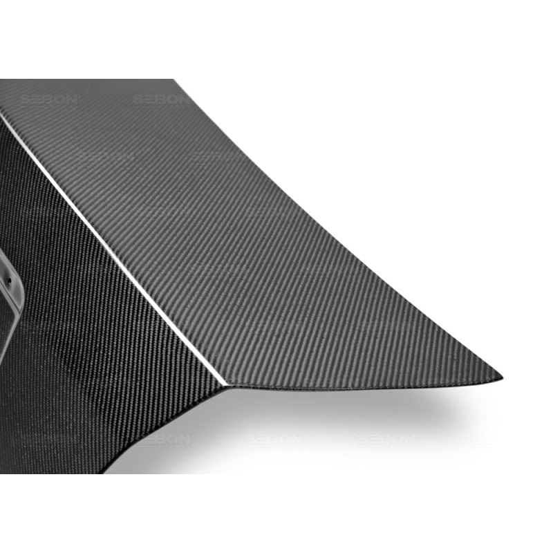 Seibon OEM-style Carbon Fiber Trunk Lid | 2008-2010 Subaru Impreza/WRX/STI 4dr (TL0809SBIMP4D-OE)