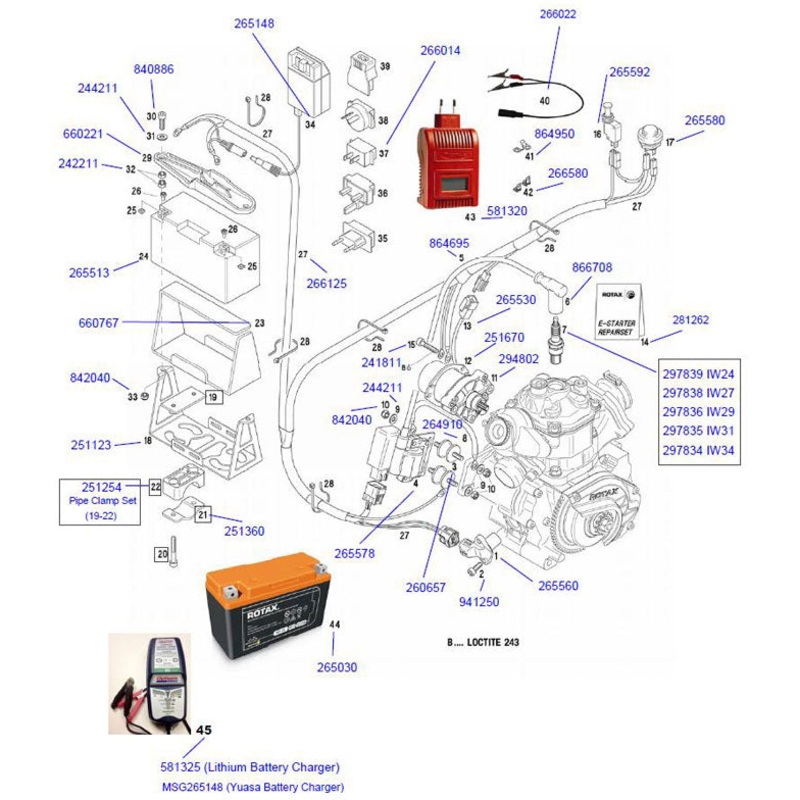 1. 265560 Rotax Ignition Pick Up