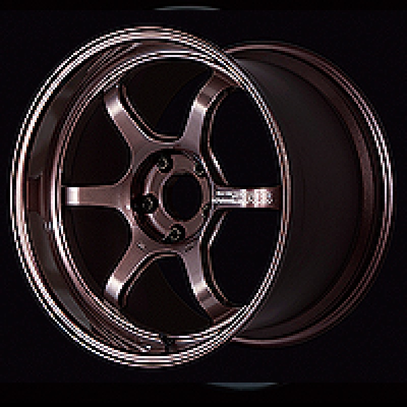 Advan R6 18×12.0 +25 5-114.3 Racing Copper Bronze Wheel