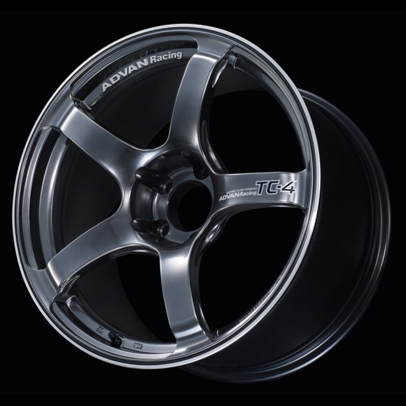 Advan TC-4 Wheel – 17×7.5 +40 | 4×100 | Racing Gun Metallic & Ring