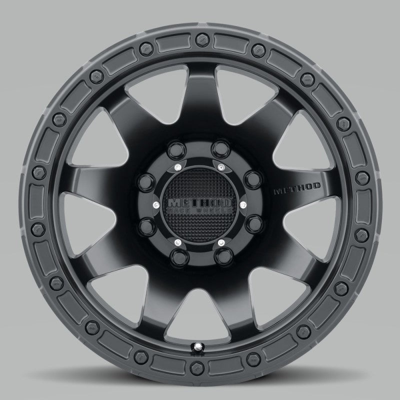 Method MR317 20×9 +18mm Offset 8×180 130.81mm CB Matte Black Wheel | MR31729088518