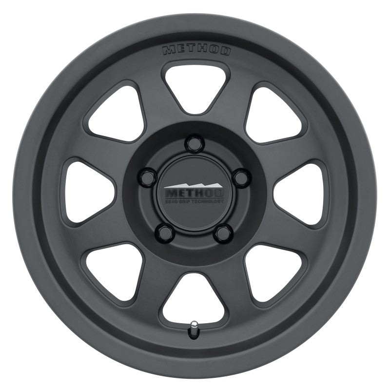Method MR701 17×7.5 +30mm Offset 5×108 63.4mm CB Matte Black Wheel | MR70177549530