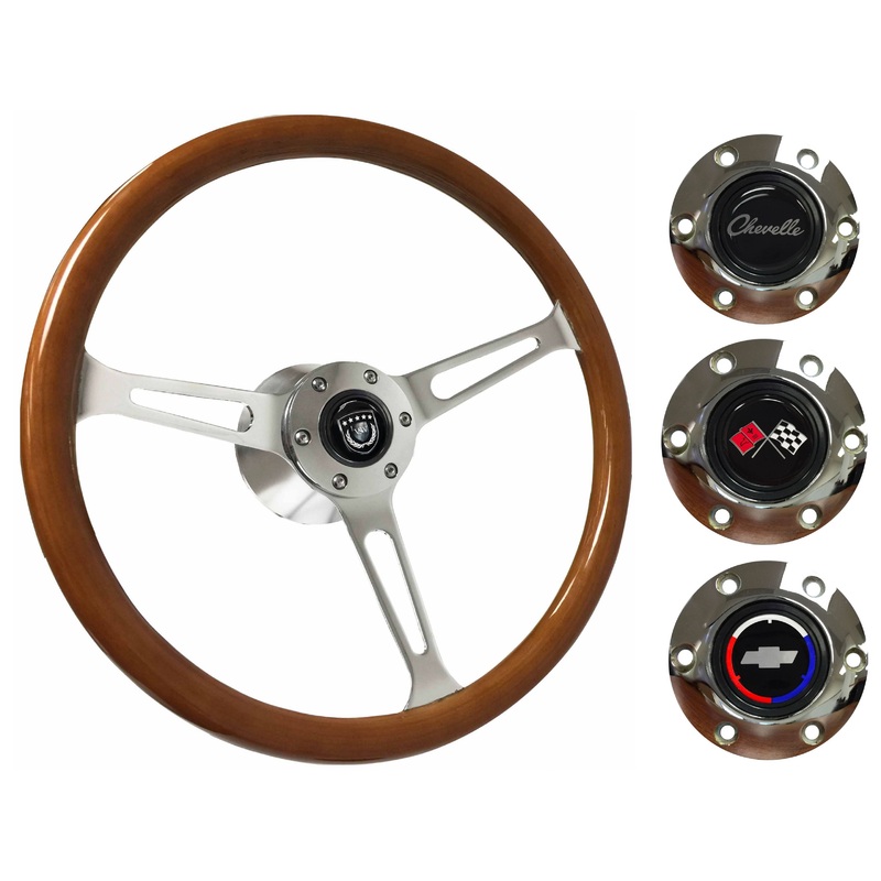 1967-68 Chevelle Steering Wheel Kit | Classic Wood | ST3579