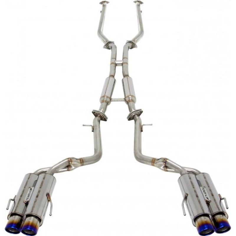 A’PEX-i N1 Evolution-X Catback Exhaust (Resonated / Titanium Tips) – 15+ Lexus RC-F