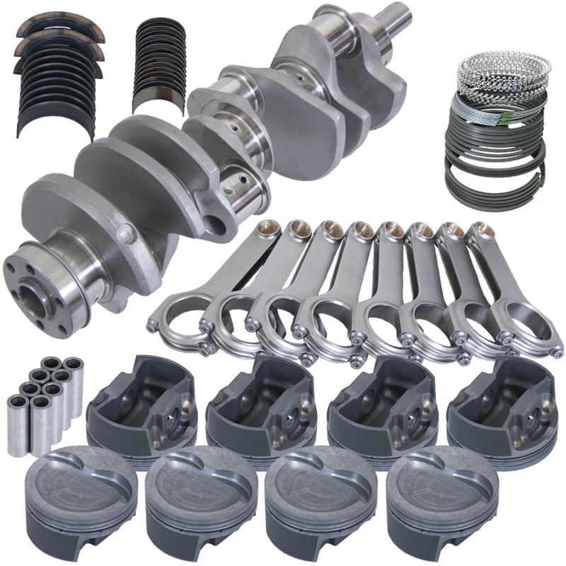Eagle Ford 351W 4.000in Crank 6.250in H-Beam -26cc Inv Dome 4.040in Pistons Rotating Assembly