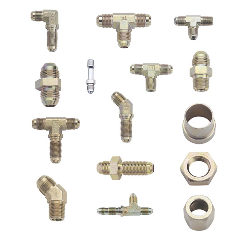 Fragola -3AN Tee 1/8 NPT On Run – Steel