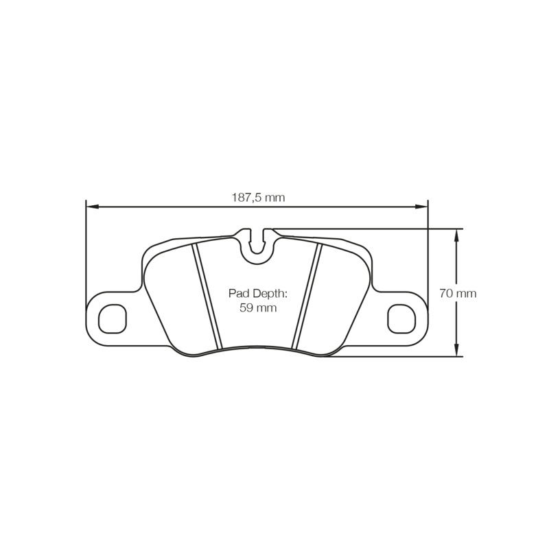Pagid – (Shape No.: 4909) Porsche