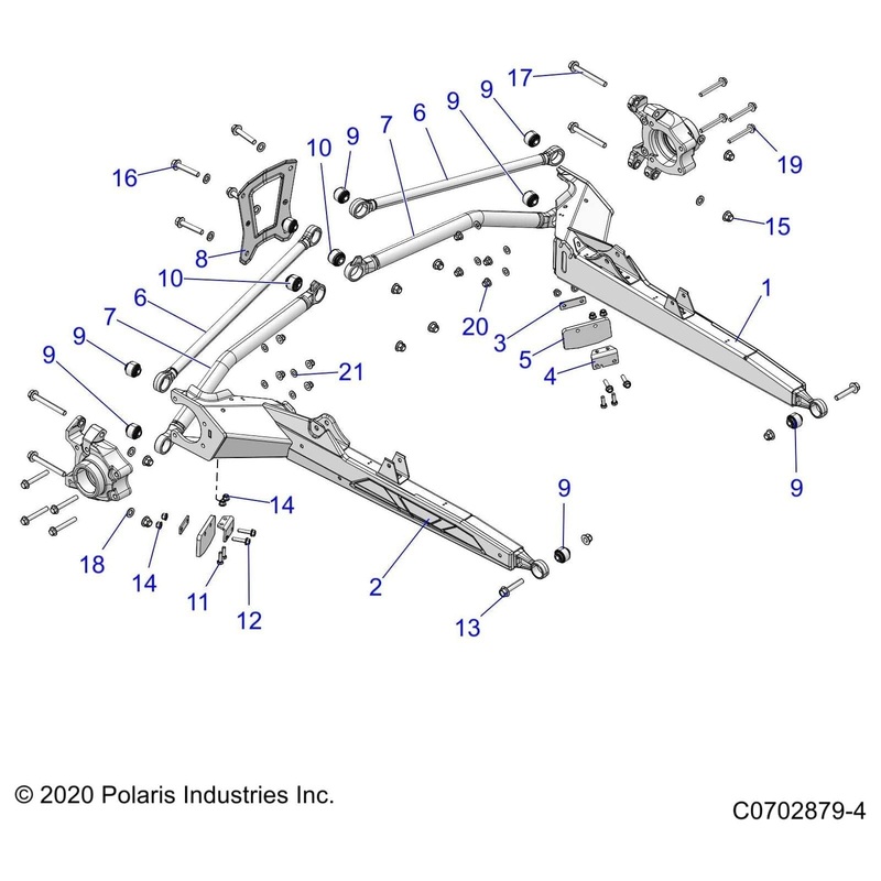 Weld-Trl Arm,Lh,Blk by Polaris
