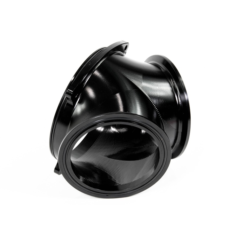 Attachment Only Billet Y w/ 3″ V-Bands for ICON 92mm 10-13014BLK