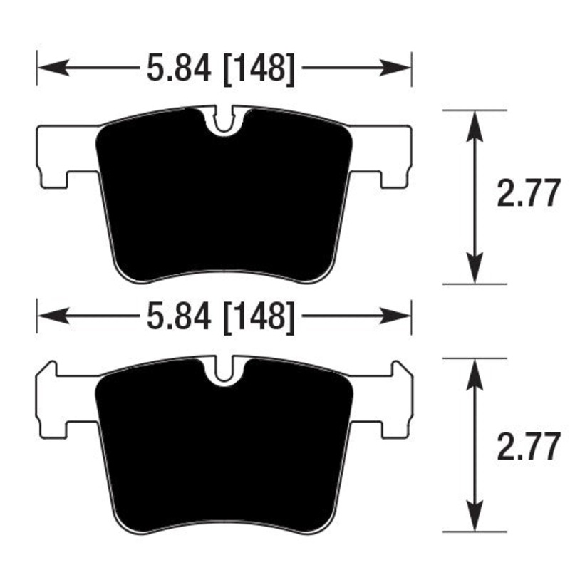 Porterfield Brake Pads for 2012 BMW X3